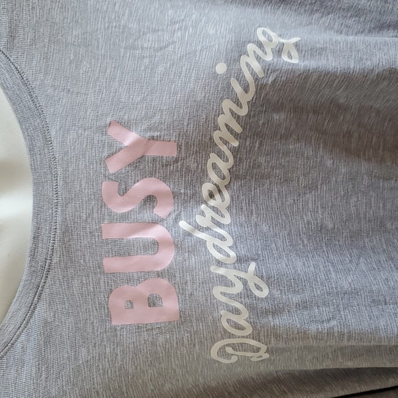 Womens Jaclyn Intimates BUSY DAYDREAMING Hacci Sleep Pajama Top Sz XL 2X 3X NWT - Picture 2 of 4